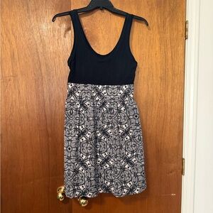 Express Black and White Mini Dress